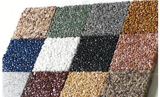 透水地坪，彩色壓花地坪